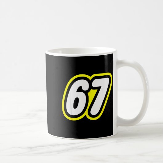 67 Six Seven 6 7 Boys Girls Kids Teens Tee Kaffeetasse (Rechts)