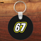67 Six Seven 6 7 Boys Girls Kids Teens Tee  Schlüsselanhänger (Vorderseite)