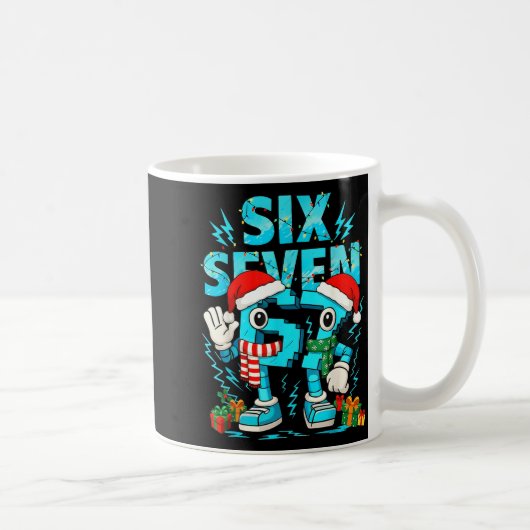67 Six Seven 6-7 - Funny Italian Brainrot Kids Gam Kaffeetasse (Rechts)
