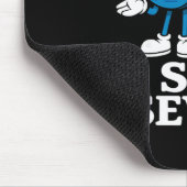 67 Six Seven 6-7 - Funny Italian Brainrot Kids Gam Mousepad (Ecke)