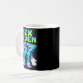67 Six Seven 6-7 Funny Italian Brainrot Kids Gamin Kaffeetasse (Vorderseite Links)