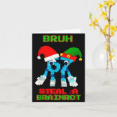 67 Six Seven 6-7 - Funny Steal Brainrot Kids Chris Karte (Gelbe Blume)