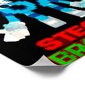 67 Six Seven 6-7 - Funny Steal Brainrot Kids Chris Poster (Ecke)