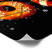 67 Six Seven 6-7 Gingerbread Candy Cane Christmas Poster (Ecke)