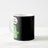 67 Six Seven 6-7 Grüner Blob-Schlamm - Lustiger Ki Kaffeetasse (Vorderseite Links)