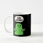 67 Six Seven 6-7 Grüner Blob-Schlamm - Lustiger Ki Kaffeetasse (Links)