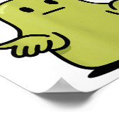 67 Six Seven 6-7 Grüner Blob-Schlamm - Lustiger Ki Poster (Ecke)