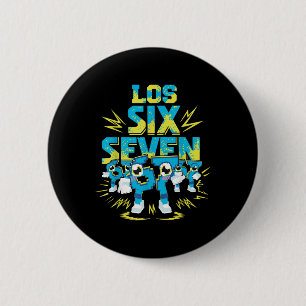 67 Six Seven 6-7 - Lustig Klauen Gehirnfäule Kinde Button