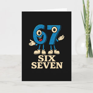 67 Six Seven 6-7 - Lustiges italienisches Brainrot Karte