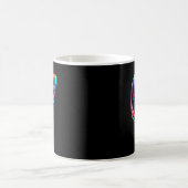 67 Six Seven 6 7 Meme Design Lustig 6 7 Kaffeetasse (Mittel)