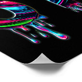 67 Six Seven 6 7 Meme Design Lustig 6 7 Poster (Ecke)