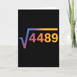 67 Six Seven 6-7 Meme Karte
