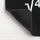 67 Six Seven 6-7 Meme Square Root 4489 Slang Math  Mousepad (Ecke)