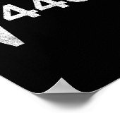 67 Six Seven 6-7 Meme Square Root 4489 Slang Math  Poster (Ecke)