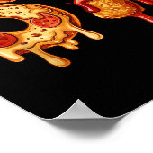 67 Six Seven 6-7 Pizza & Chicken Nugget - Kids Bra Poster (Ecke)