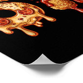 67 Six Seven 6-7 Pizza & Chicken Nugget - Kinder-B Poster (Ecke)