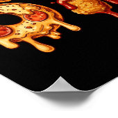 67 Six Seven 6-7 Pizza Und Chicken Nugget - Brainr Poster (Ecke)