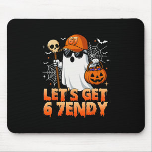67 Six Seven 6 7endy Lass uns Sendy Meme Halloween Mousepad