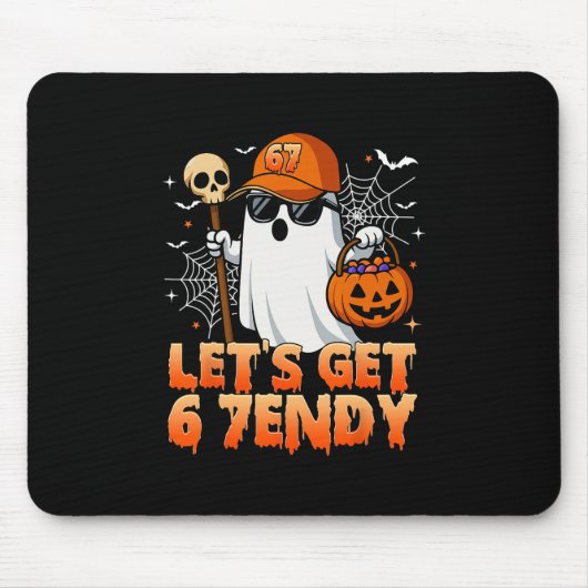 67 Six Seven 6 7endy Lass uns Sendy Meme Halloween Mousepad (Vorne)