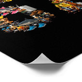 67 Six Seven Birthday Meme Viral Italian Brainrot  Poster (Ecke)