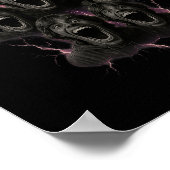 67 Six Seven Bootleg 6 7 Meme Design Funny 6 7 1  Poster (Ecke)