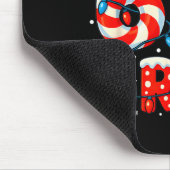 67 Six Seven Bruh 6 7 Meme Funny Christmas Santa E Mousepad (Ecke)