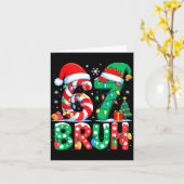 67 Six Seven Bruh Funny Christmas 6 7 Meme Men Wom Karte (Gelbe Blume)