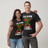 67 Six Seven Bruh Funny Christmas Dabbing Elf 6 7 T-Shirt (Unisex)