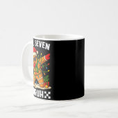 67 Six Seven Bruh Funny Christmas Dabbing Gingerbr Kaffeetasse (Vorderseite Links)