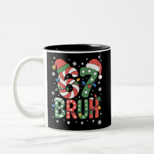67 Six Seven Bruh Lustiges Weihnachten 6 7 Meme  Zweifarbige Tasse