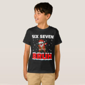 67 Six Seven Bruh Santa Christmas 6 7 Meme Men Wom T-Shirt (Vorne ganz)