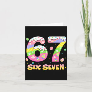 67 Six Seven Bunny Kaninchen Für Mädchen Kinder Ju Karte