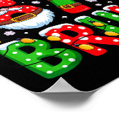 67 Six Seven Burh Christmas 6 7 Meme  Poster (Ecke)