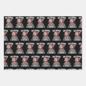 67 Six Seven Burh Funny Christmas 6 7 Meme  Geschenkpapier Set (Vorderseite)