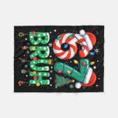 67 Six Seven Burh Funny Christmas 6 7 Meme Men Wom Fleecedecke (Vorderseite (Horizontal))