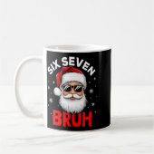 67 Six Seven Burh Funny Christmas 6 7 Meme Men Wom Kaffeetasse (Links)
