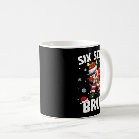67 Six Seven Burh Funny Christmas 6 7 Meme Men Wom Kaffeetasse (VorderseiteRechts)