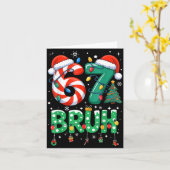 67 Six Seven Burh Funny Christmas 6 7 Meme Men Wom Karte (Gelbe Blume)