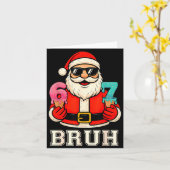 67 Six Seven Burh Funny Christmas 6 7 Meme Men Wom Karte (Gelbe Blume)
