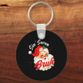 67 Six Seven Burh Funny Christmas 6 7 Meme Men Wom Schlüsselanhänger (Vorderseite)