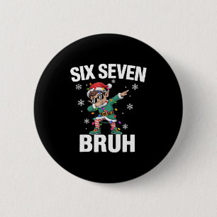 67 Six Seven Burh Lustiges Weihnachten 6 7 Meme Mä Button