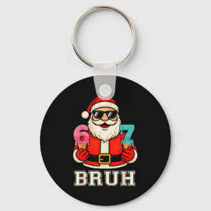 67 Six Seven Burh Lustiges Weihnachten 6 7 Meme Mä Schlüsselanhänger