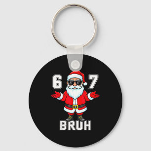 67 Six Seven Burh Lustiges Weihnachten 6 7 Meme Mä Schlüsselanhänger