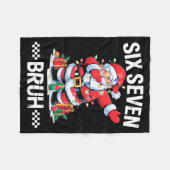 67 Six Seven Burh Weihnachten 6 7 Meme Fleecedecke (Vorderseite (Horizontal))