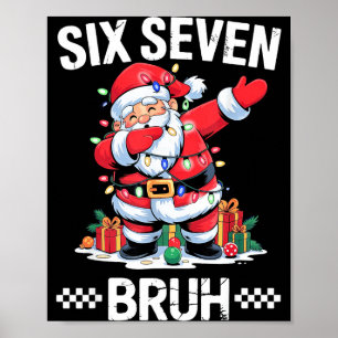 67 Six Seven Burh Weihnachten 6 7 Meme  Poster
