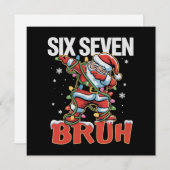 67 Six Seven Burh Weihnachtsmann Dab Weihnachten 6 (Vorne/Hinten)