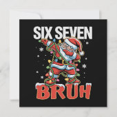 67 Six Seven Burh Weihnachtsmann Dab Weihnachten 6 (Vorderseite)