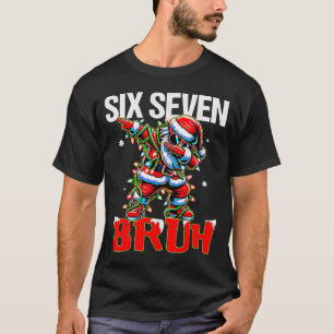 67 Six Seven Burh Weihnachtsmann Weihnachten 6 7 M T-Shirt
