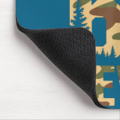 67 Six Seven Camo Deer Buck Meme Funny Hunting Out Mousepad (Ecke)