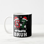 67 Six Seven Christmas Bruh Funny Italian Brainrot Kaffeetasse (Links)